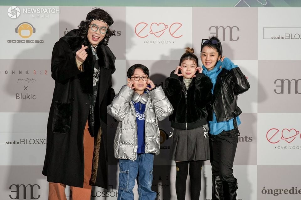 ▲개그맨 카피추 가족들 / 사진=뉴스패치