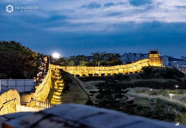 ▲수원화성 성곽