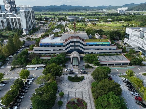 ▲아산시청 전경