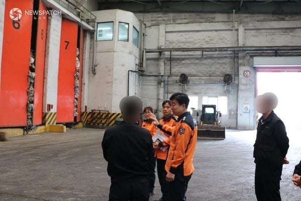 ▲자원회수시설 관서장 현장안전지도