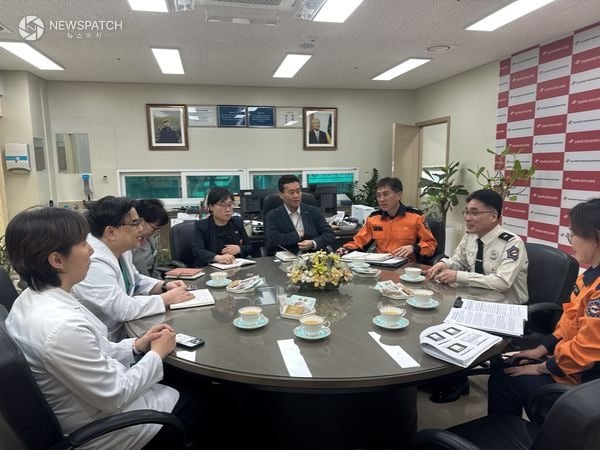 ▲119 구급 스마트시스템 병원선정 기능 활성화 간담회