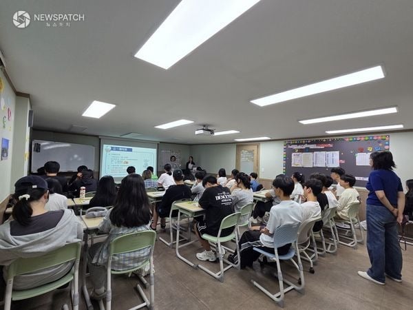 ▲이주배경주민 대상 올바른 분리배출 교육