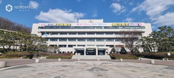 ▲군포시청 전경