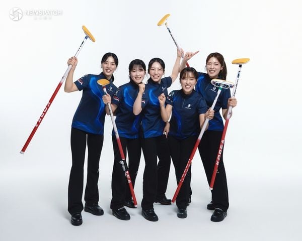 ▲BYN블랙야크그룹이 후원하는 여자 컬링 국가대표팀