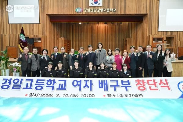 ▲안산시, 경일고 여자배구부 창단지원 / 사진제공=안산시