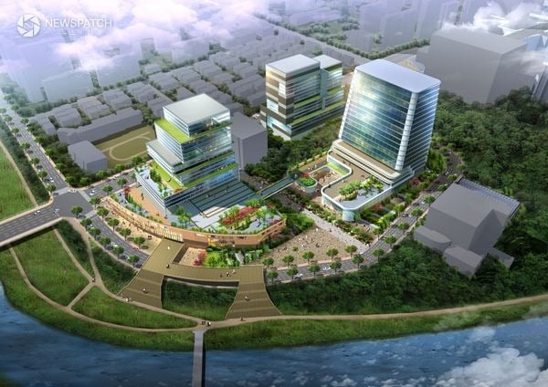 ▲성남 바이오헬스 첨단클러스터 도시개발사업 예시도