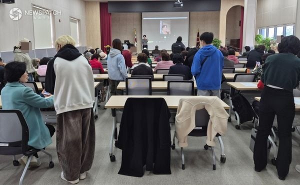 ▲11일 구갈다목적복지회관에서 진행된 교육