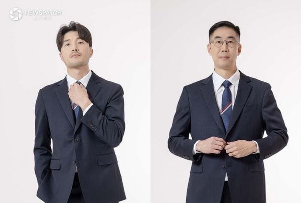 ▲박종우, 김원일 해설위원 / 사진제공=한국프로축구연맹