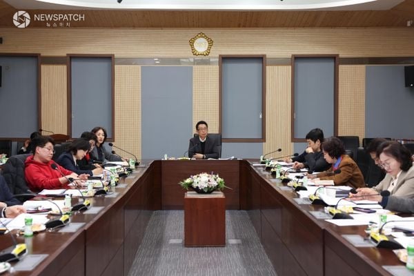 ▲3월 정기 의원간담회 / 사진제공=평택시의회