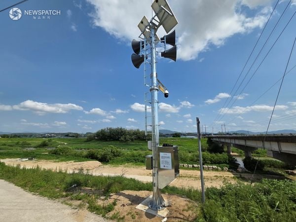 ▲여름철 자연재난 대비 예경보시설 일제점검 / 사진제공=안성시