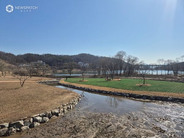 ▲대왕저수지 수변공원 잔디밭광장 / 사진제공=성남시