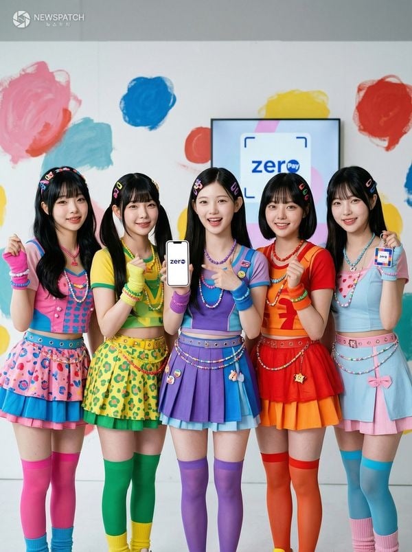 ▲ AI 걸그룹 스위티즈가 제로페이 홍보대사에 위촉 / 사진제공=