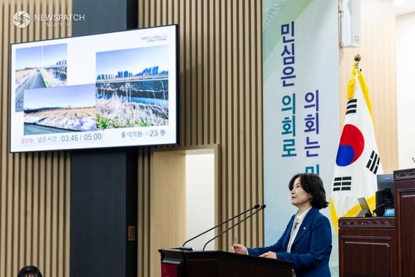 ▲ 배현경의원 5분발언