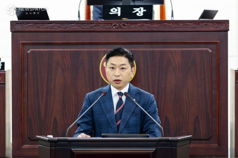 ▲ 김종복의원 5분발언