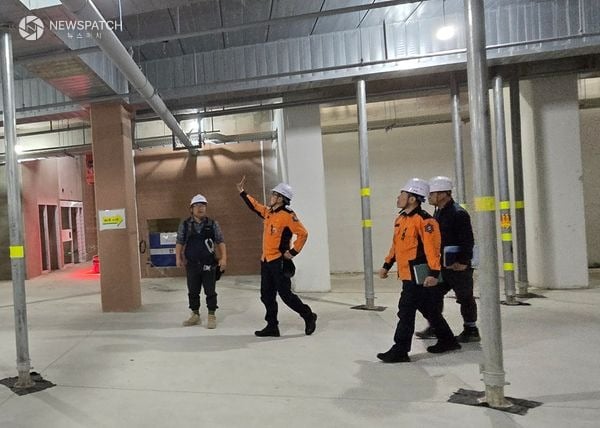 ▲ 공사장 현장안전지도 / 사진=