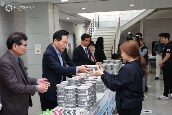 ▲ 천원의 아침밥 행사 / 사진=