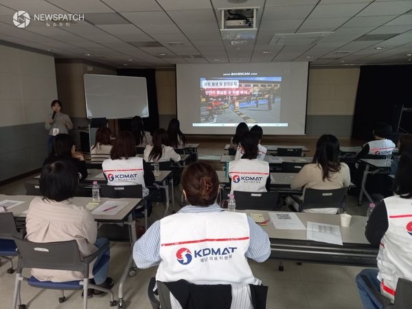 ▲ 재난현장 초기 대응 절차 설명 / 사진=화성특례시