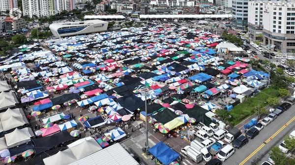 ▲ 모란민속5일장 전경 / 사진=성남시