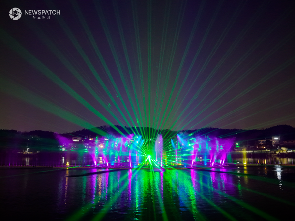 ▲ 칠곡호수 음악분수 콘텐츠 강화 / 사진=안성시