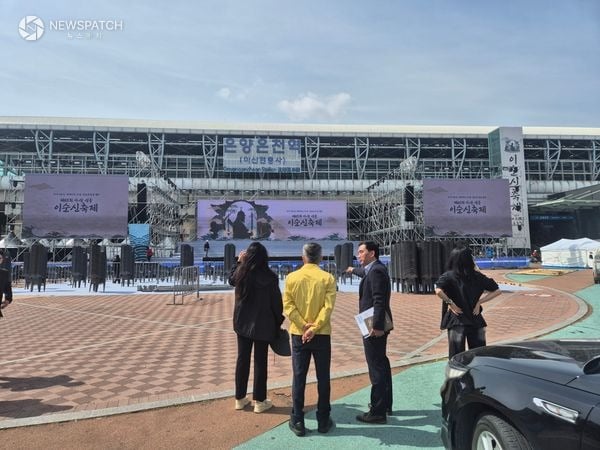 ▲  이순신축제 준비끝 / 사진=아산시
