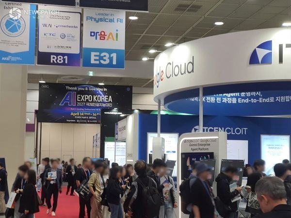 ▲ AI EXPO KOREA 참관 / 사진=