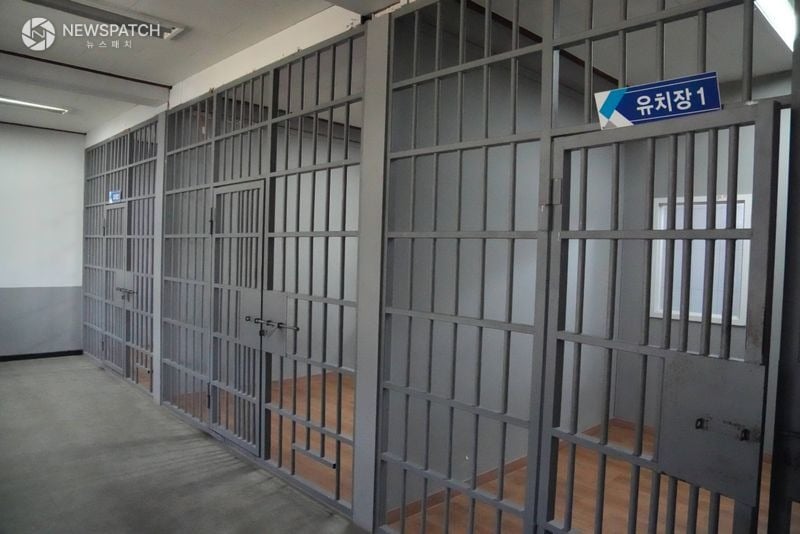 ▲ 유치장 / 사진=뉴스패치 ( 본 사건과 무관함 )