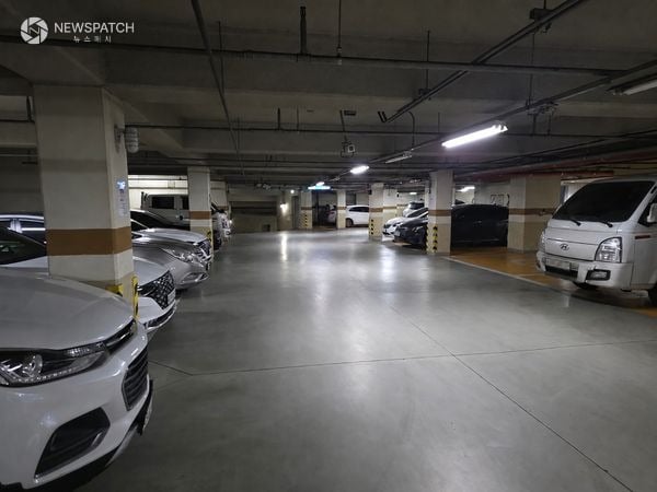 ▲ 중원구 도촌대덕프라자2차 주차장 / 사진=성남시