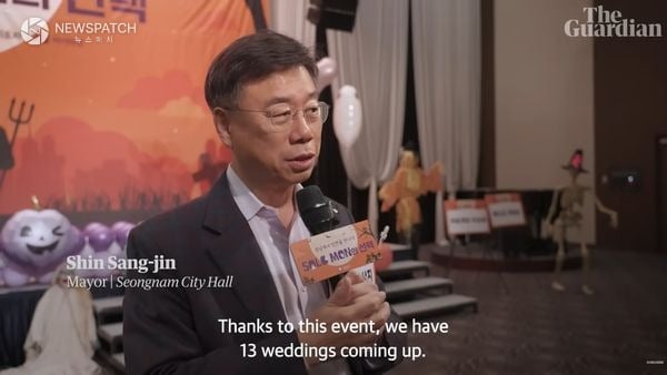 ▲ 영국 가디언 다큐멘터리에 출연한 신상진 성남시장 / 사진=성남시
