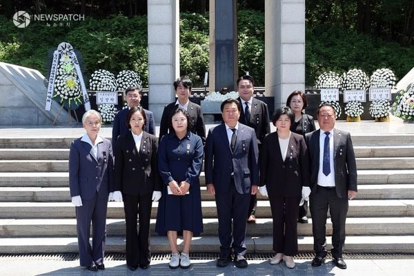 ▲ 현충일 추념식 / 사진=시흥시의회