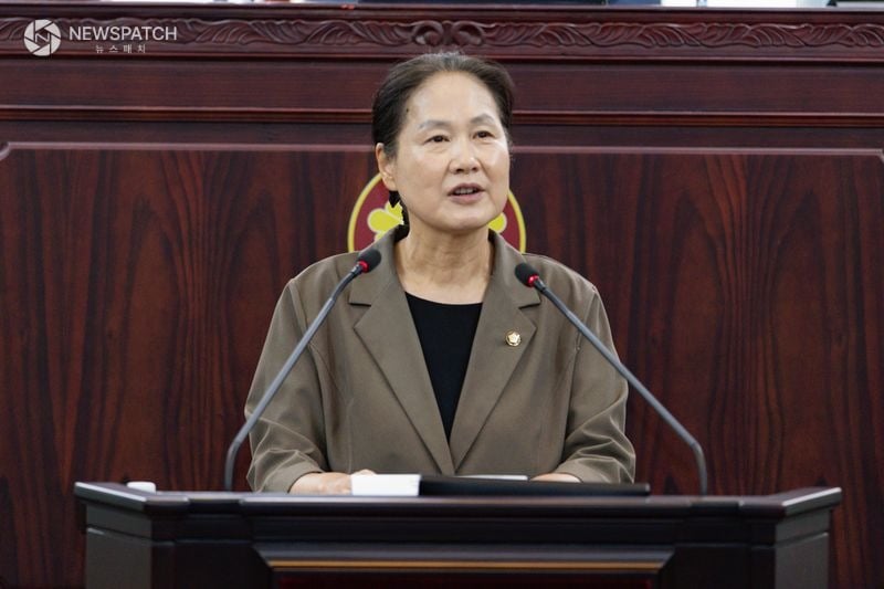 ▲ 김미영 문화체육위원장,