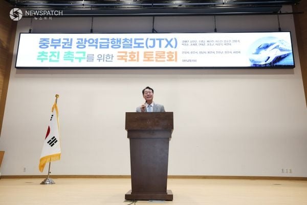 ▲ 정명근 화성특례시장 ‘중부권 광역급행철도(JTX) 추진 촉구 / 사진=화성특례시