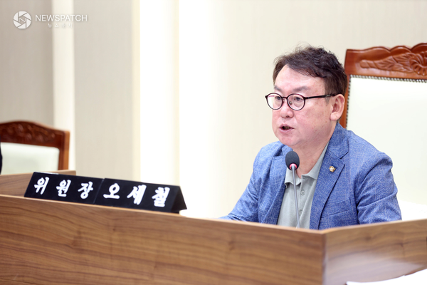 ▲ 문화체육교육위원회 오세철 위원장 / 사진=