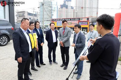 시흥시의회 도시환경위원회, 행정사무감사 현지 확인… 꼼꼼히 살펴