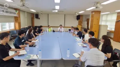 문승호 경기도의원·이군수 성남시의원, 단대초 통학로 안전 개선 위한 현장 간담회 개최