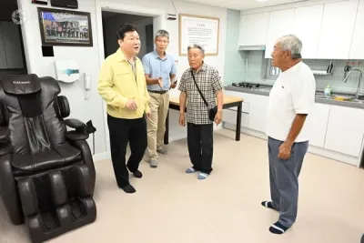 박승삼 시흥시 부시장, 폭염 및 집중호우대비 현장점검 실시