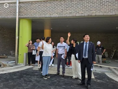 신미숙 의원, 조기 개교 앞둔 화성바른초·현민초 방문…학생 안전 만전에 기해야!