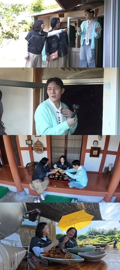 김숙X하재숙X김똘똘, 막걸리&서대회무침 등 여수 한 상차림에 역대급 먹방!