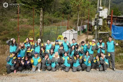 bnt연예인 봉사단, 용인서 유기견 봉사 진행