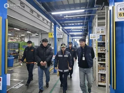 화성소방서, 쿠팡풀필먼트서비스 동탄센터 현장안전지도 실시