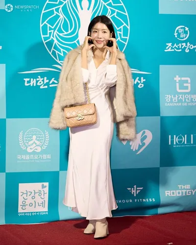 이은혜 인플루언서, 제3회 대한스포츠문화예술대상 포토월 참여