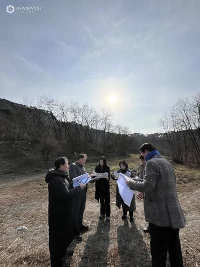아산시의회, 고용산 숲속야영장 조성 예정지 현장 방문