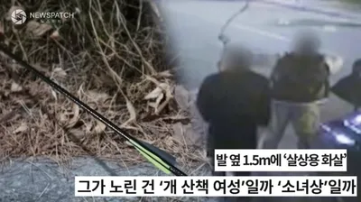 도심에 날아든 사냥용 화살 (궁금한 이야기Y)