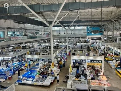 수원시농수산물도매시장 유통 수산물 3종, 방사능 안전성 검사… 모두‘적합