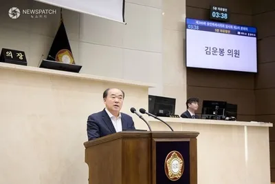 용인특례시의회 김운봉 의원, “보라동 지하차도 공사로 단절된 보행로… ‘안전하게 건널 권리’ 보장해야”