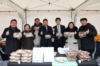 가평 농특산물 직거래 장터 ‘성황’