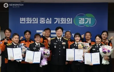 광명소방서, 이달의 모범 소방공무원 6명 선정