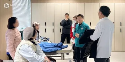 성남시 분당 백현동 의원 건물 화재, 환자 84명 전원 무사 대피