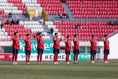 김천상무, 전북과 1-1 무승부 홍윤상 데뷔골로 앞섰지만 추가시간 실점…디펜딩 챔피언 상대 선전