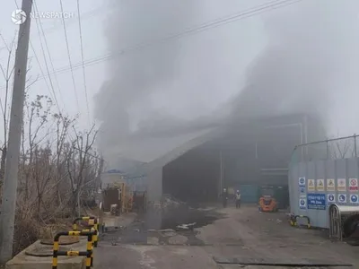 화성시 구문천리 재활용 시설 화재, 30분 만에 진압