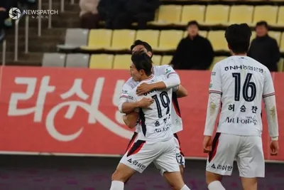 충북청주FC, 경남FC와 2-2 무승부